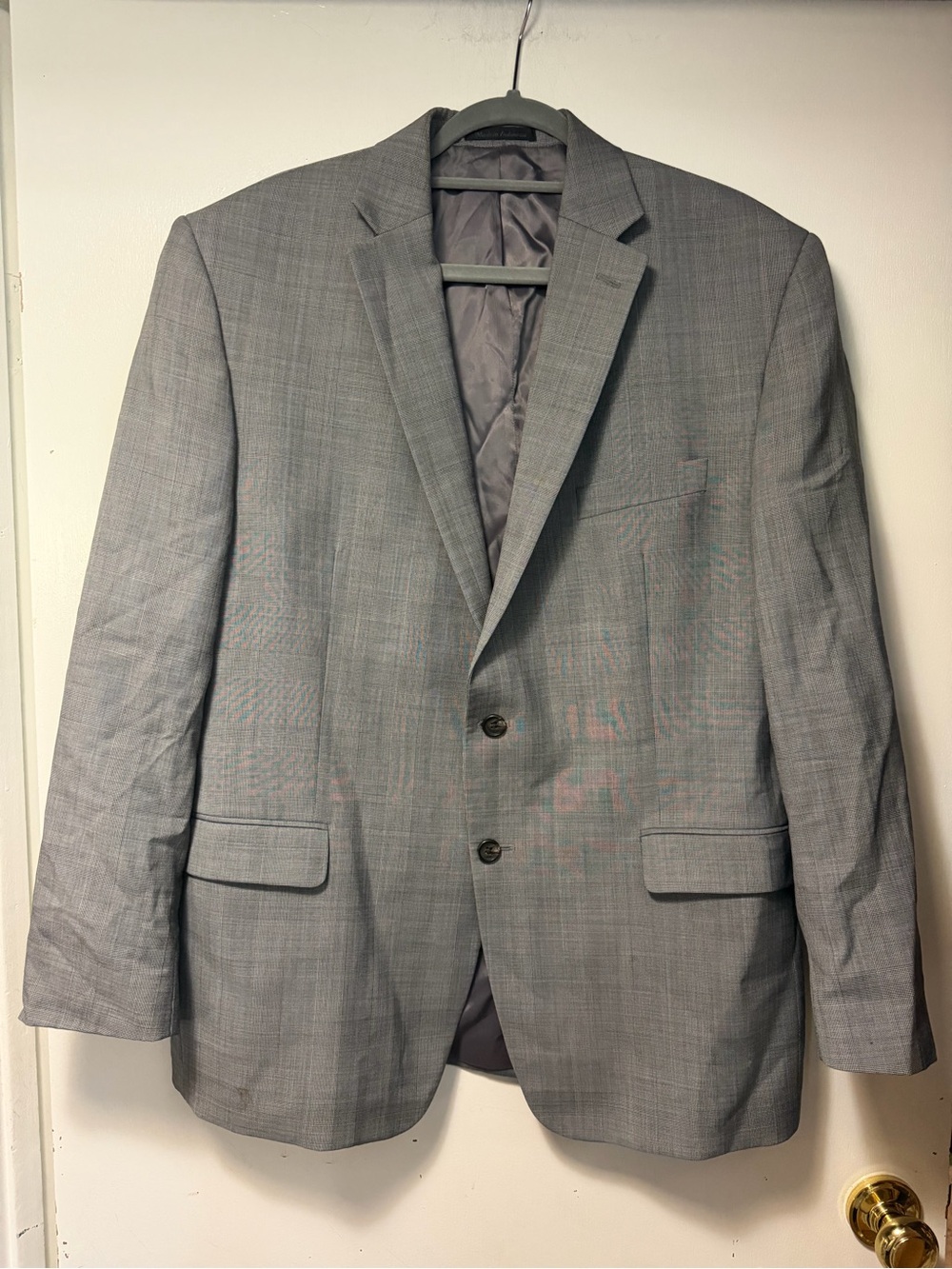 Lauren Ralph Lauren Light Gray Men's Two-Button Sport Coat